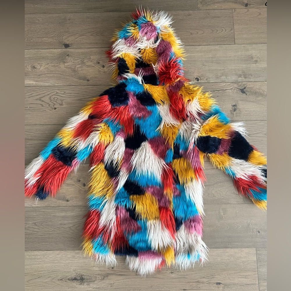 SpiritHoods Faux Fur Womens Coat “Butterfly” - Picture 8 of 9